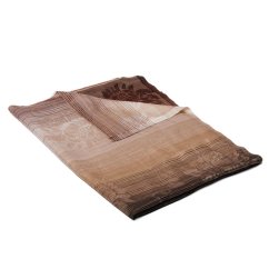 Kašmírská vlněná pašmína exclusive s tmavě hnědou