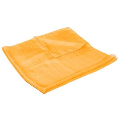 Hedvábný šátek jednobarevný žlutý