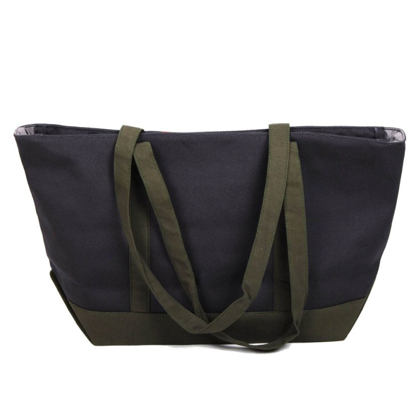 Tibetische Handtasche Shopper Thogme Druk dunkelgrau