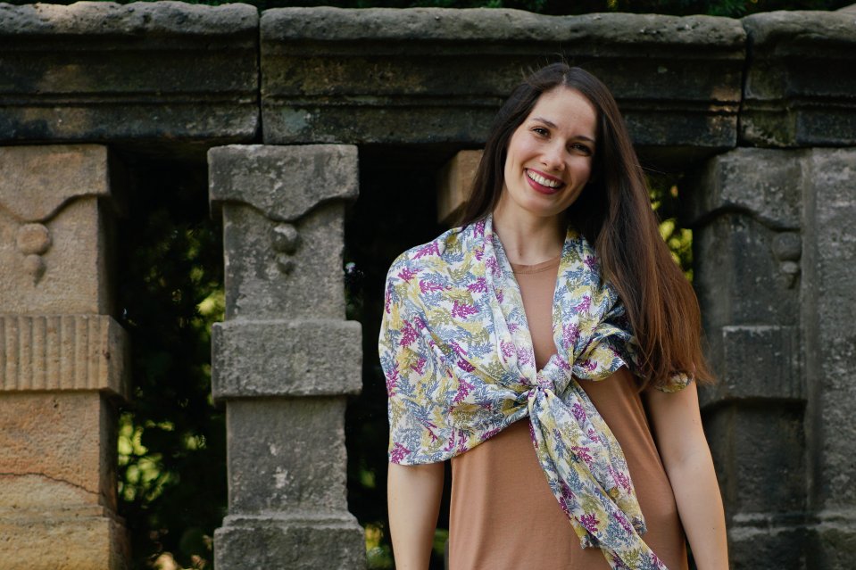 Šály z viskózy tenké