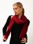Pashmina-Wollschal Self dunkelrot