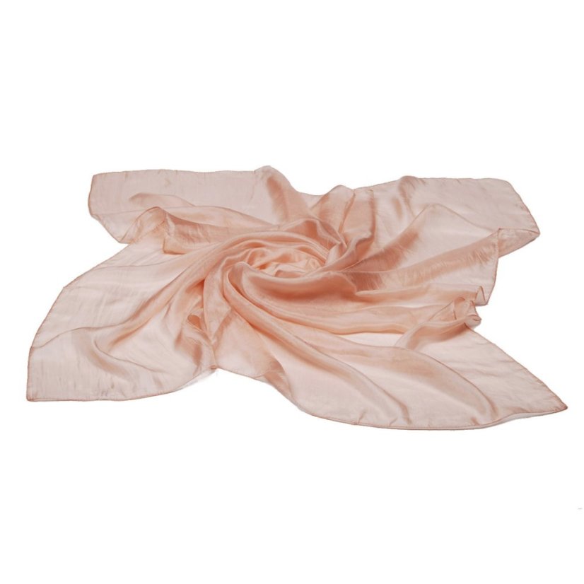 Seidentuch einfarbig puderrosa