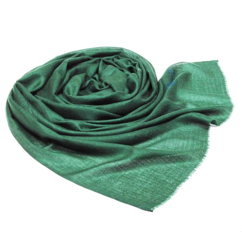Pashmina-Wollschal Self grün
