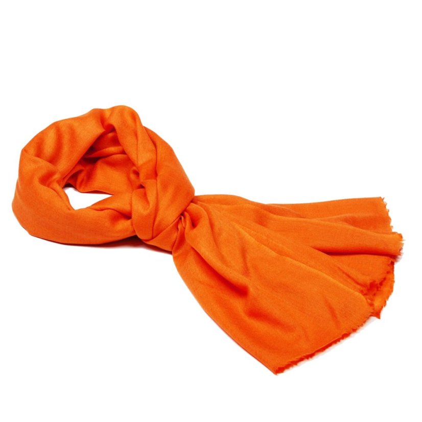 Pashmina-Wollschal Self orange