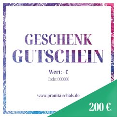 Geschenkgutschein im Wert von 200 €