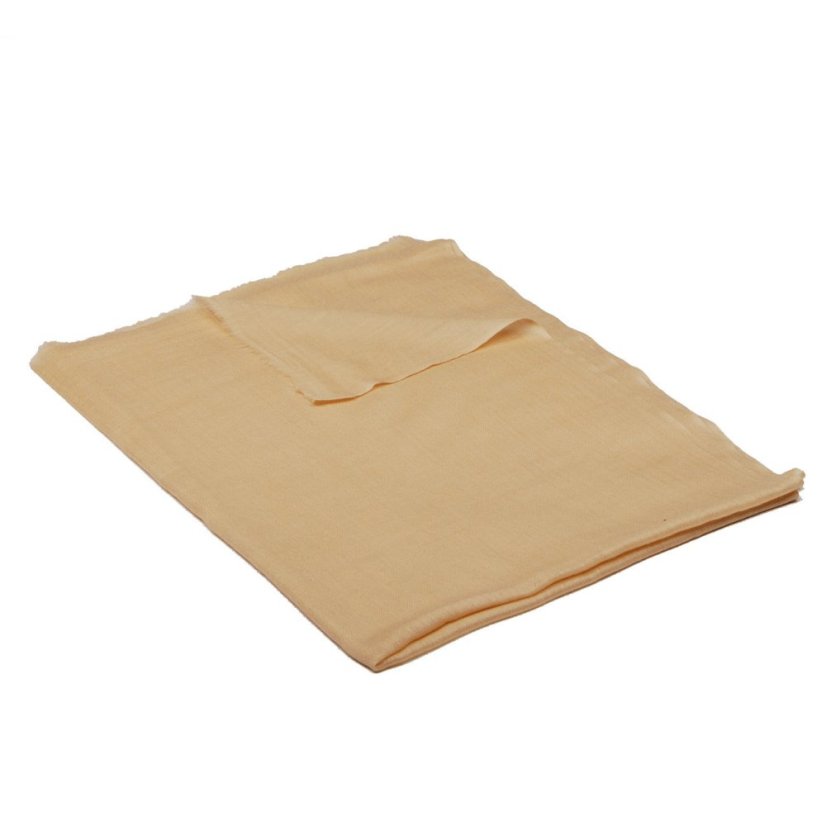 Pashmina-Wollschal Self goldfarben