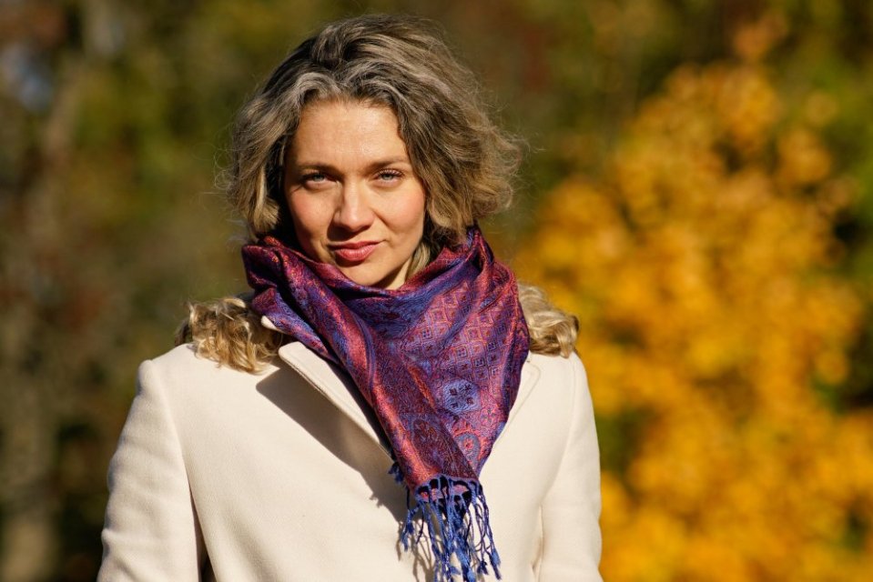 Hodvábne šály Super