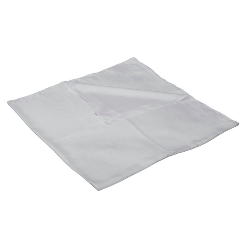 Hedvábný šátek jednobarevný světle šedý