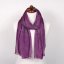 Hodvábny šál veľký šedofialový