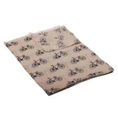 Bavlnený šál svetlohnedý