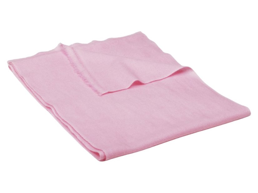 100% Kaschmirschal exklusiv schmal hellrosa