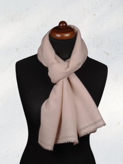 100% kašmírový šál exclusive úzky béžová