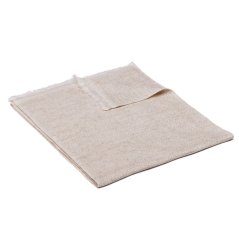 Vlněná šála Pašmína úzká světle béžová