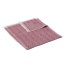 Wollschal Pashmina schmal bordeaux mit Weiß