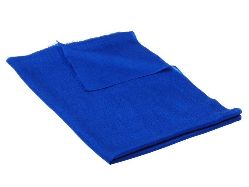 Ring-pashmina exklusiv blau