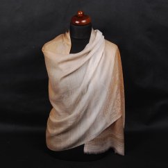 Kaschmirische Pashmina exklusiv mit Goldfarbe