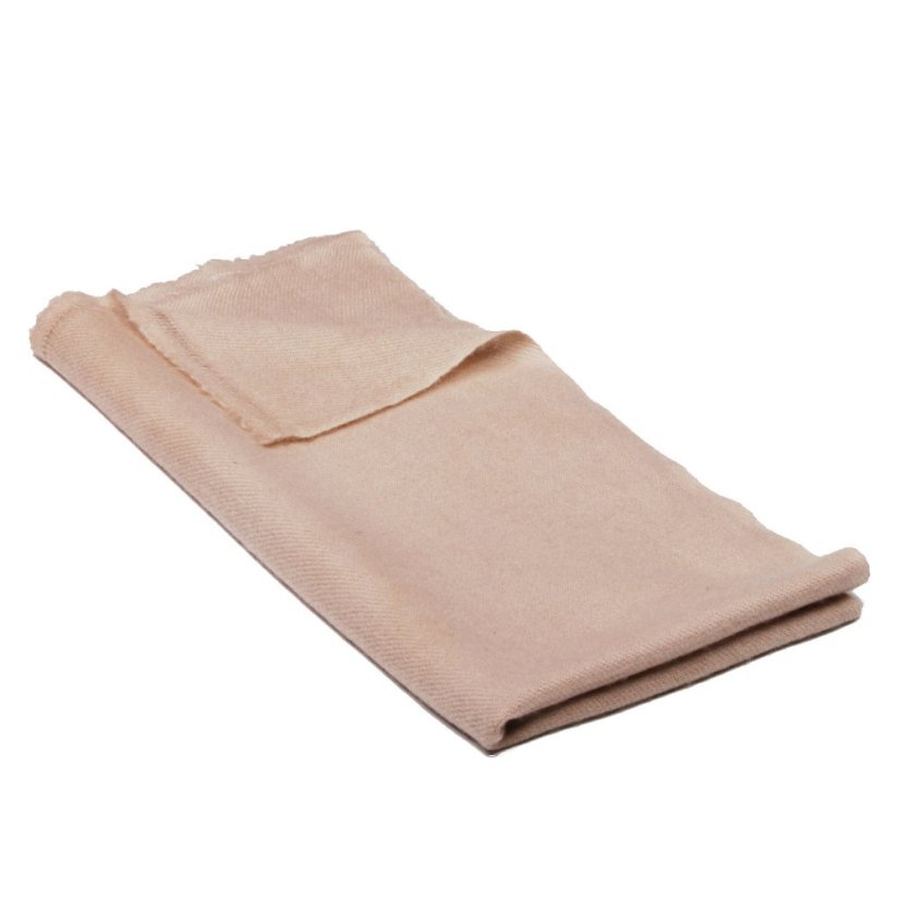 100% kašmírová šála exclusive střední béžová