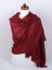 Pashmina-Wollschal Self braunrot