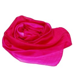 Hodvábny šál ombré magenta