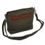 Tibetská kabelka crossbody Tharpa tmavošedozelená
