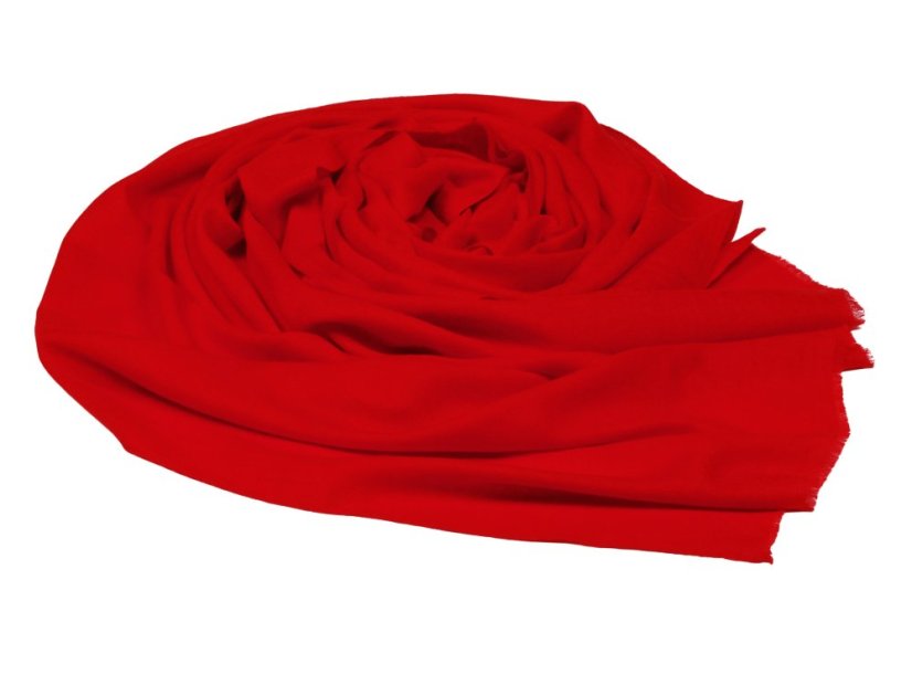 Pashmina-Wollschal Self rot