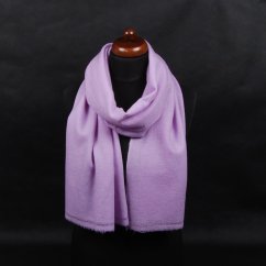 100% Kaschmirschal exklusiv mittelgroß lila