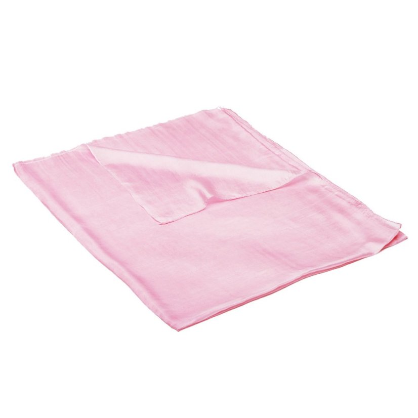 Hodvábny šál veľký svetloružový