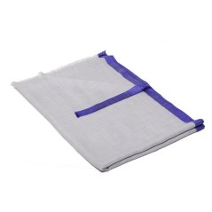 Kašmírská vlněná pašmína exclusive s hedvábím světle šedá s modrou