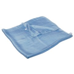 Hedvábný šátek jednobarevný světle šedomodrý