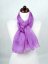 Seidenschal einfarbig lila