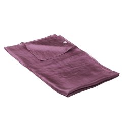 Hedvábná šála jednobarevná šedofialová