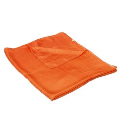 Hodvábny šál veľký oranžový