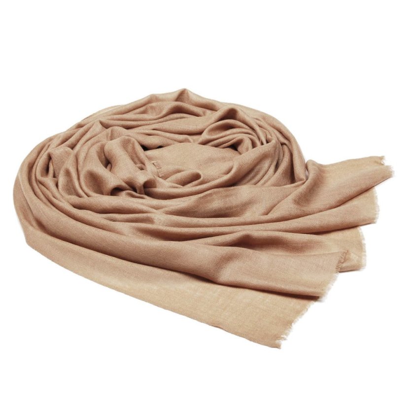 Pashmina-Wollschal Self beige