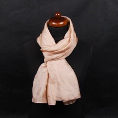 Hodvábny šál veľký béžový