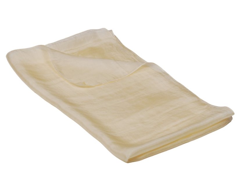 Seidenschal einfarbig hellgelb