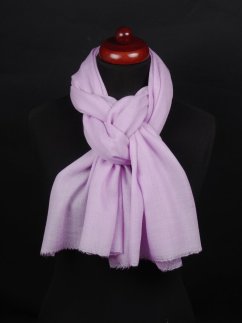 Kašmírska vlnená pašmína Self svetlofialová