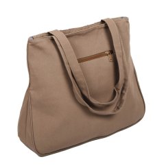 Tibetská kabelka Tote Samye Druk šedohnedá