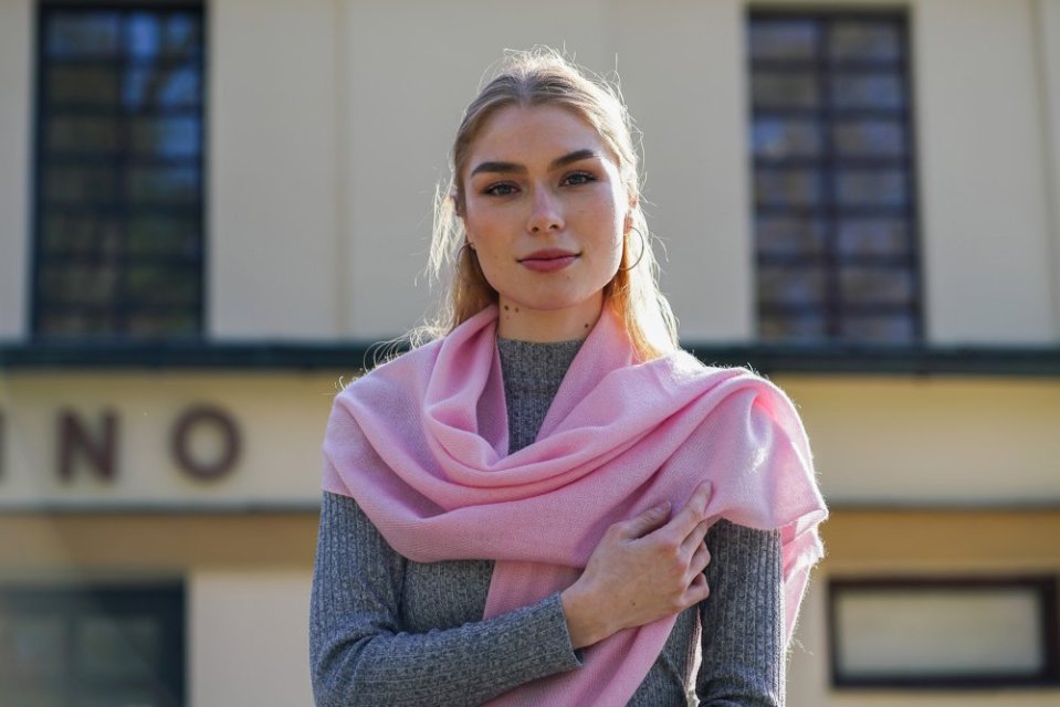 100% kašmírové šály exclusive úzké