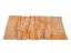 Schal aus Merinowolle orange-beige