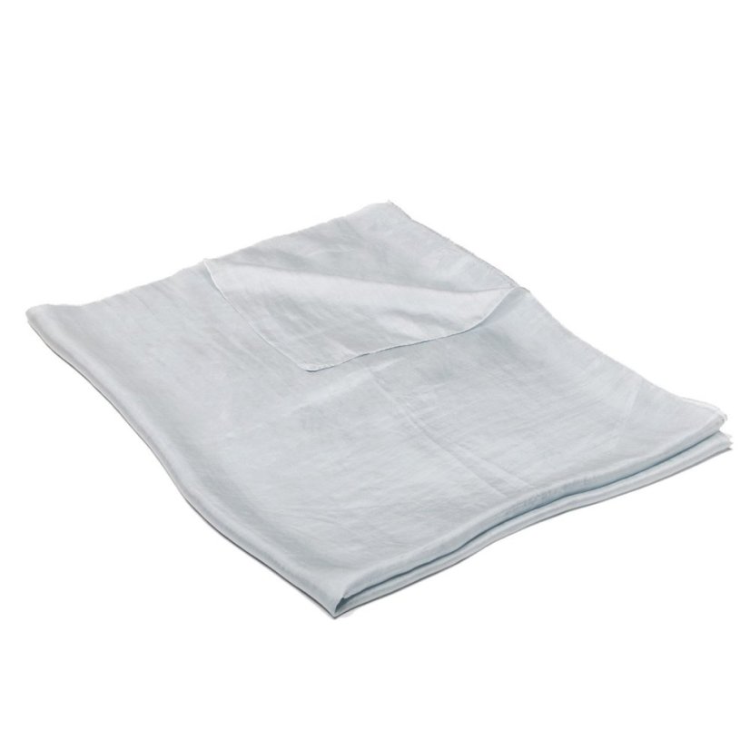 Hedvábná šála velká světle šedá