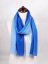 Ring-Pashmina exklusiv Ombre blau