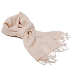 Kašmírová pašmína střední béžová