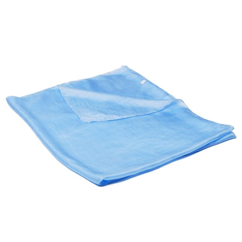 Hodvábny šál veľký svetlomodrý