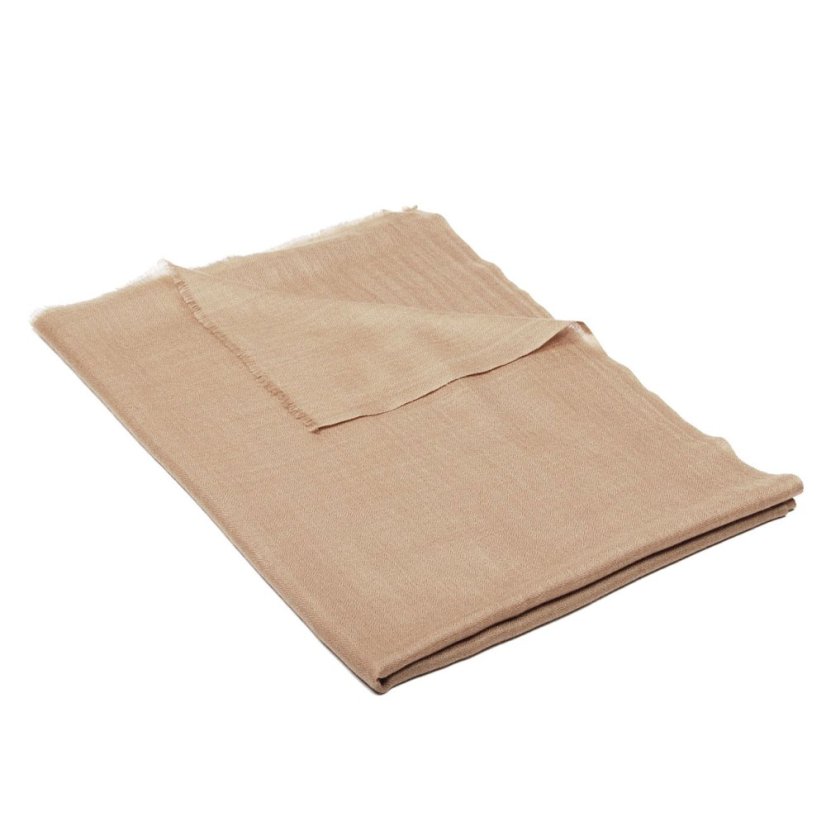Pashmina-Wollschal Self beige