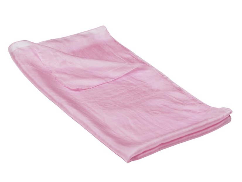 Seidenschal einfarbig hellrosa