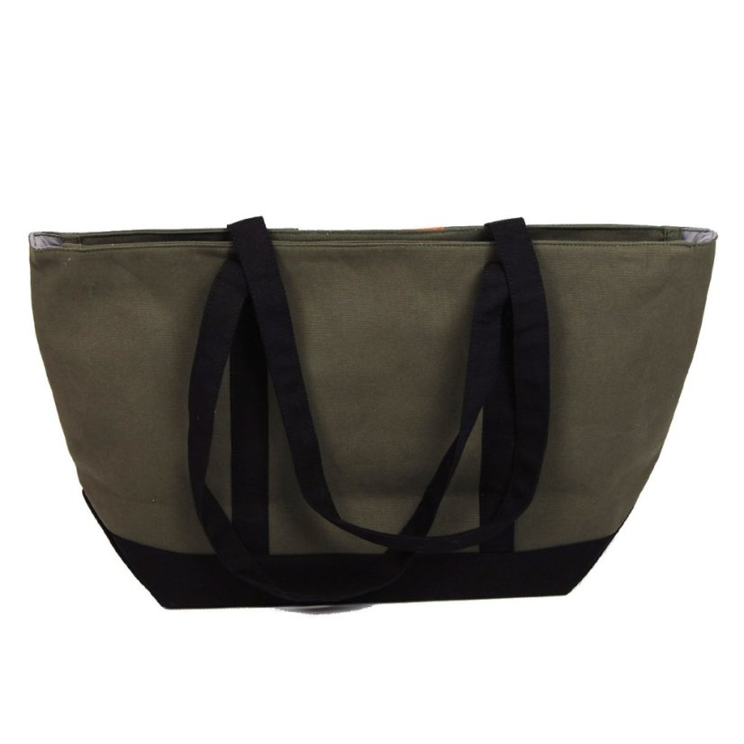 Tibetská kabelka Shopper Thogme šedozelená