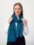Ring-pashmina exklusiv in Petrol-Farbe