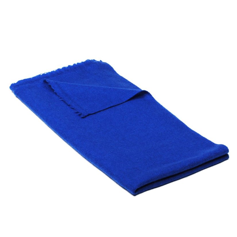 100% kašmírový šál exclusive stredný modrý