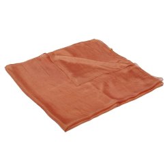 Hedvábný šátek jednobarevný měděný