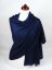 Pashmina-Wollschal Self dunkelblau